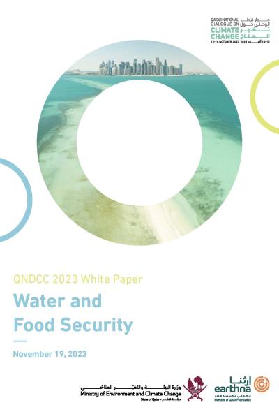 QNDCC 2023 White Paper - Water and Food Security